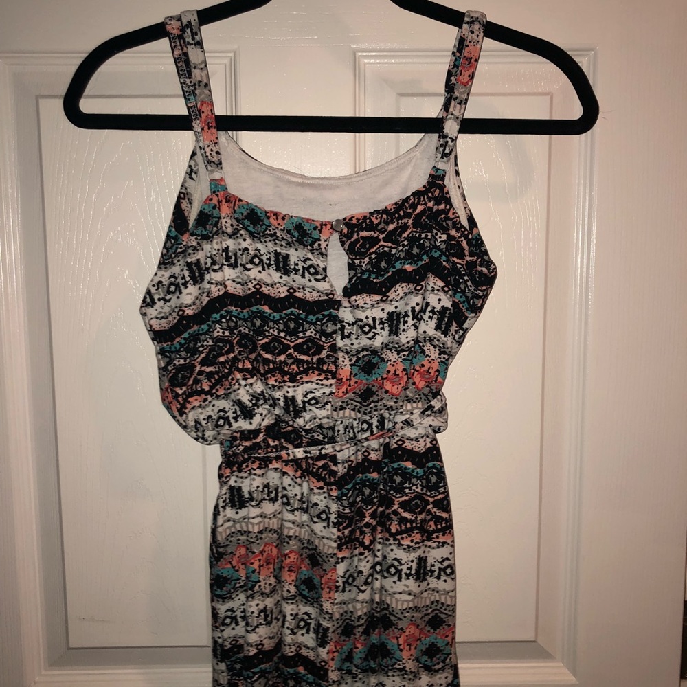Multi-colored romper